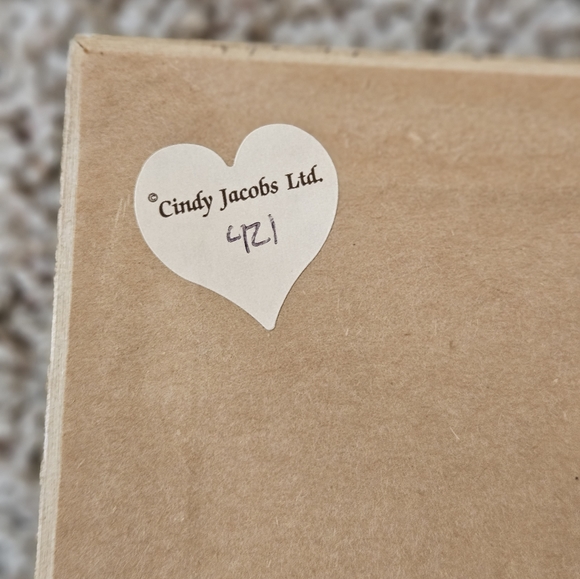 Framed 1 Corinthians 13 Love Chapter Laser Art Design by Cindy Jacobs Ltd 1988 - Picture 5 of 10